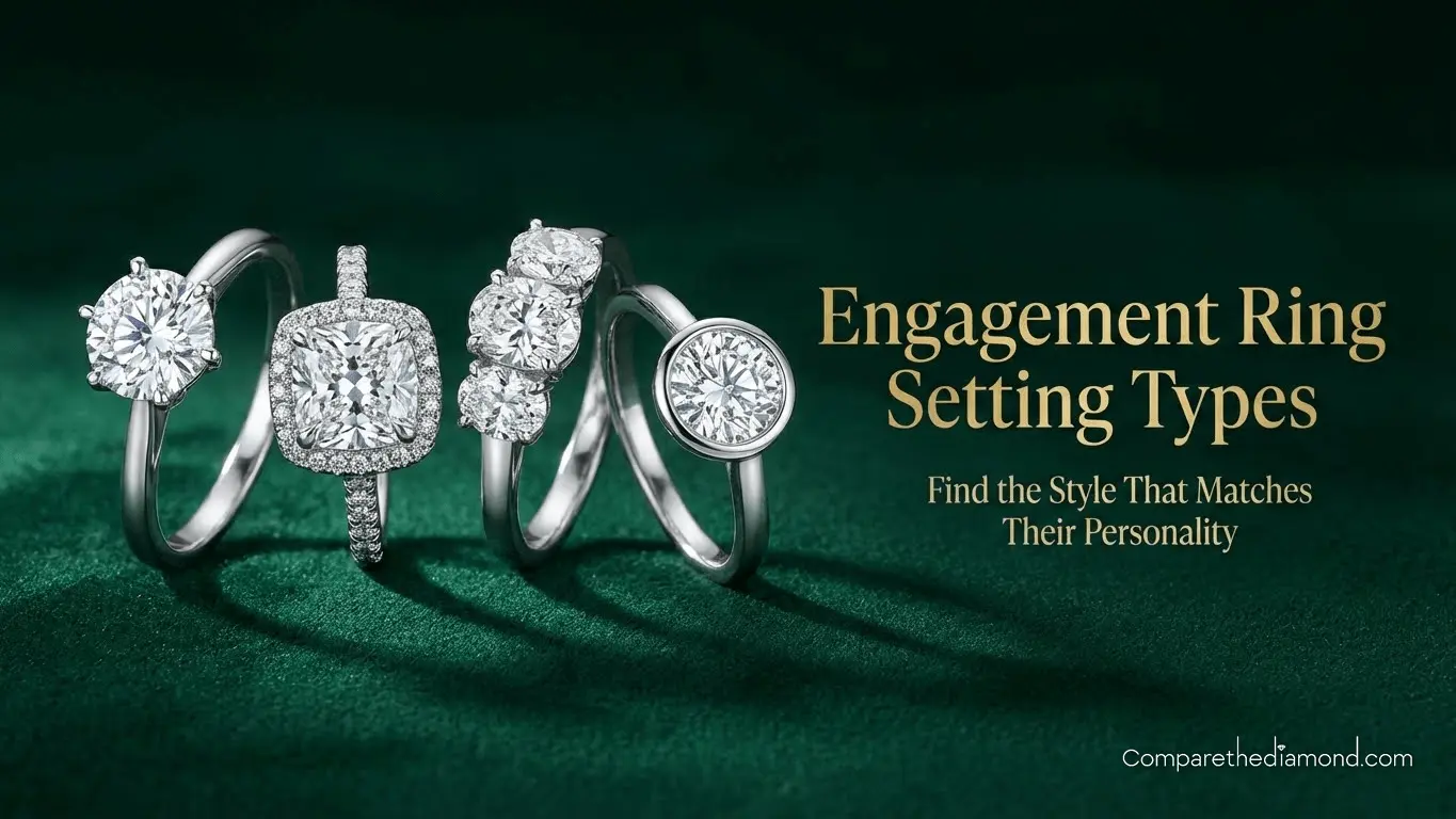 engagement ring setting types