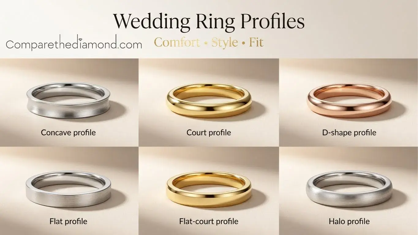 Wedding Ring Widths and Profiles Explained