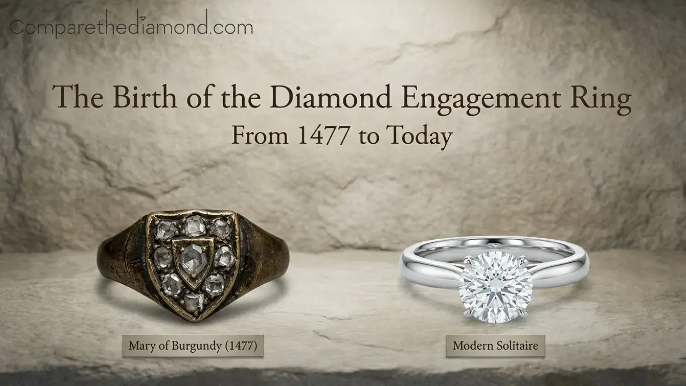 The Birth of the Diamond Engagement Ring