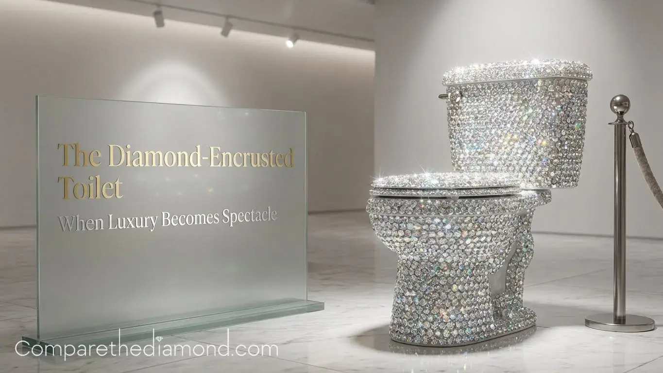 Why a Diamond Encrusted Toilet