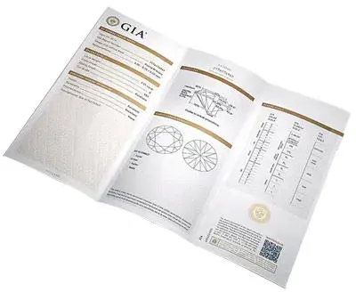GIA Diamond Certificate