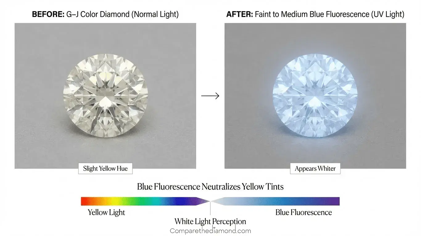 How Does Fluorescence Affect a Diamond’s Appearance