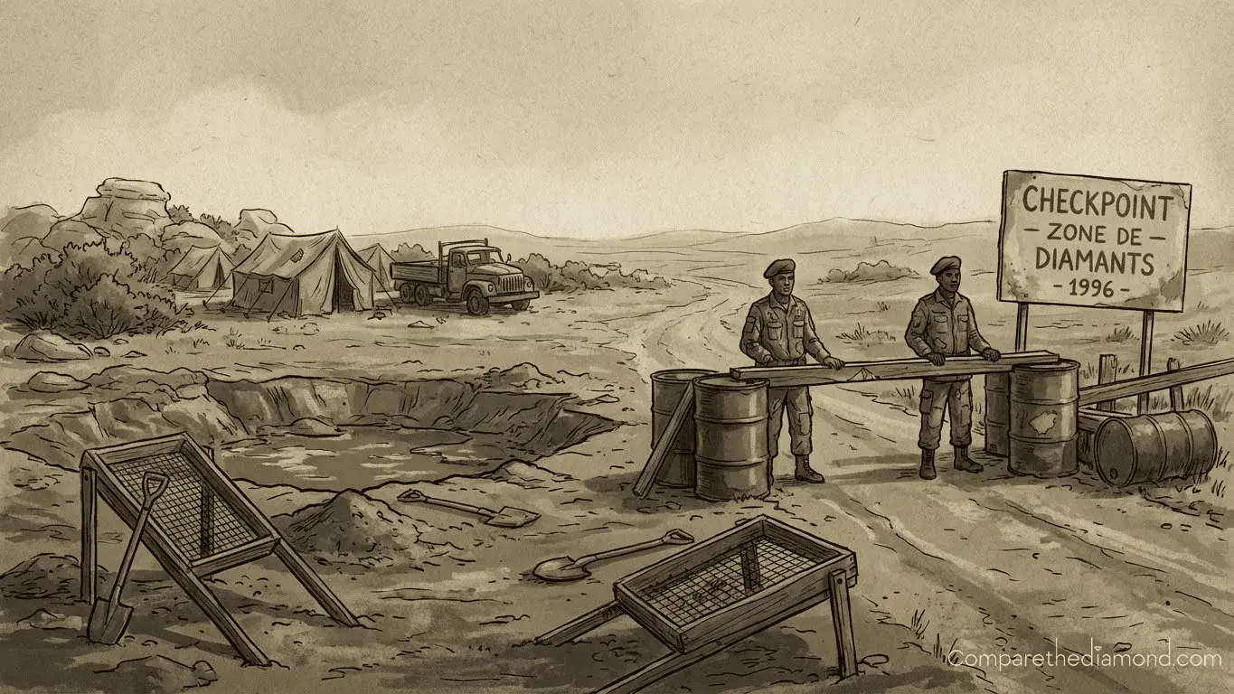 boycotting diamonds from West Africa