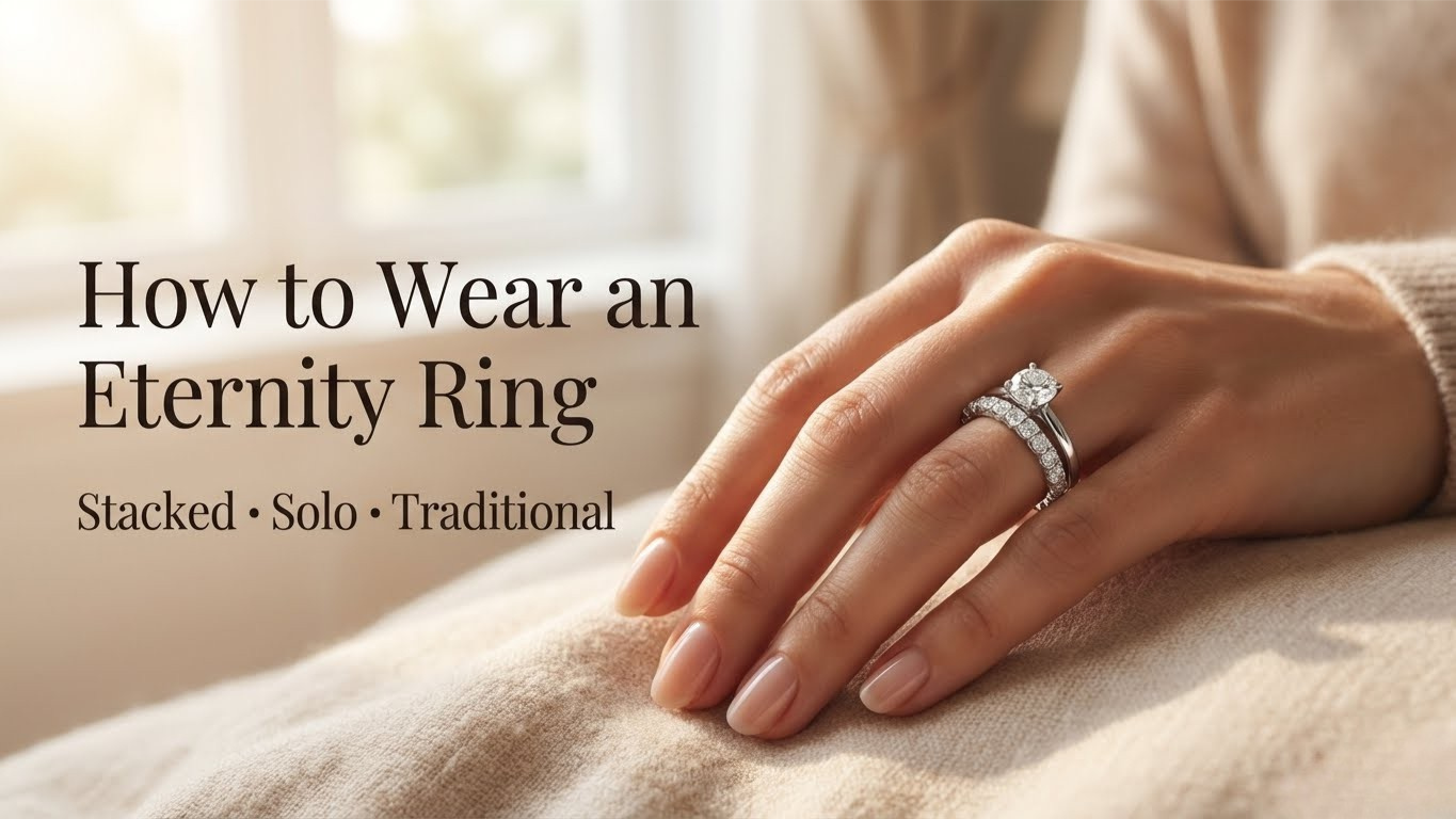 how to wear eternity ring