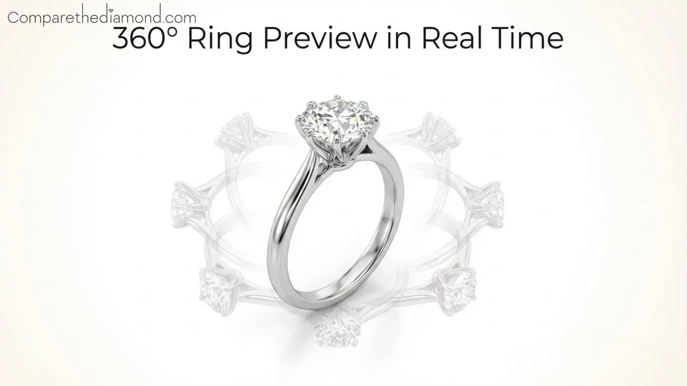 engagement ring 360 preview