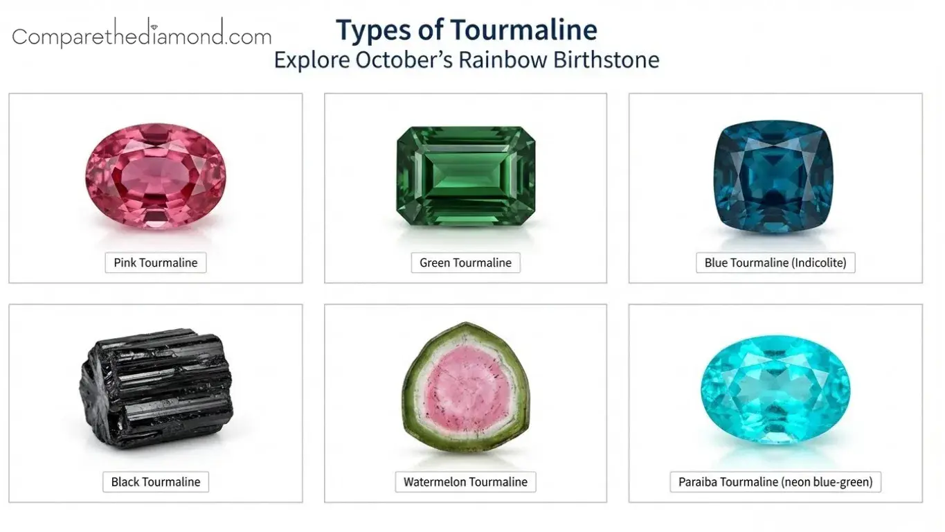 Types of Turmalines