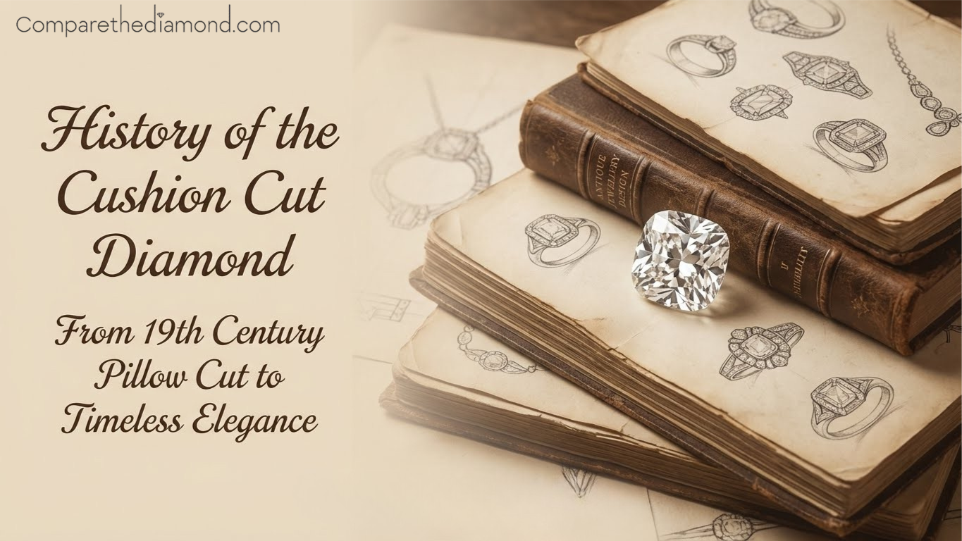 History of Cushion Cut Diamond