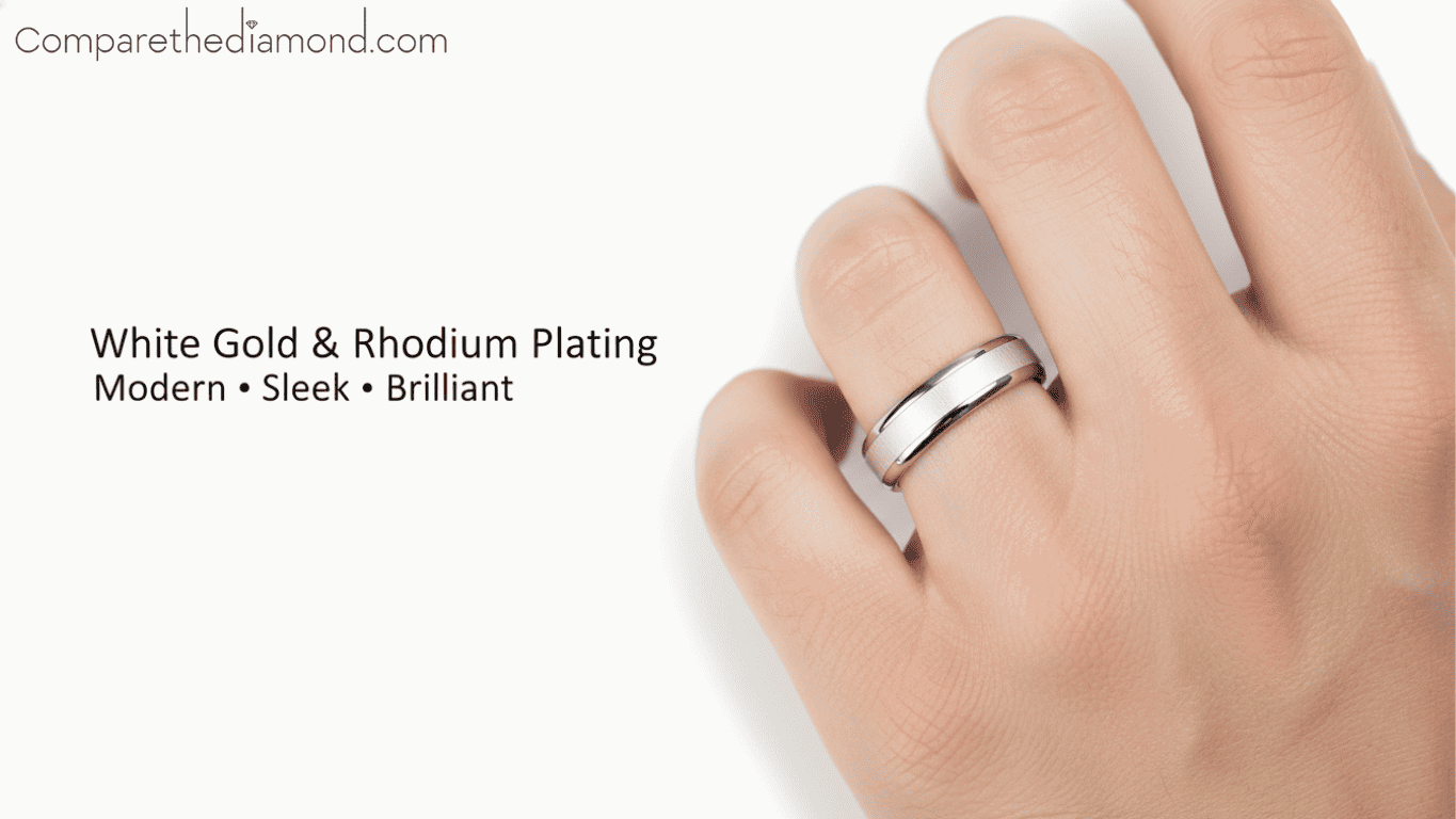 Rhodium Plating on White Gold