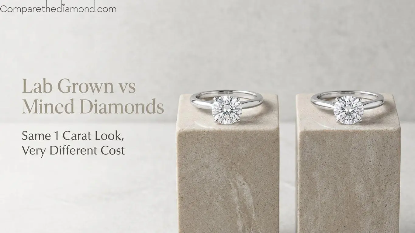 Lab Grown vs. Mined Diamonds Cost Comparison