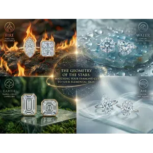 The Geometry of the Stars: Matching Your Diamond Cut to Your Elemental Sign
