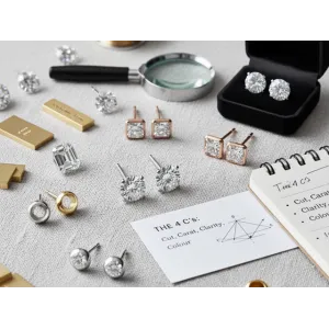 How to Find the Perfect Pair of Diamond Stud Earrings