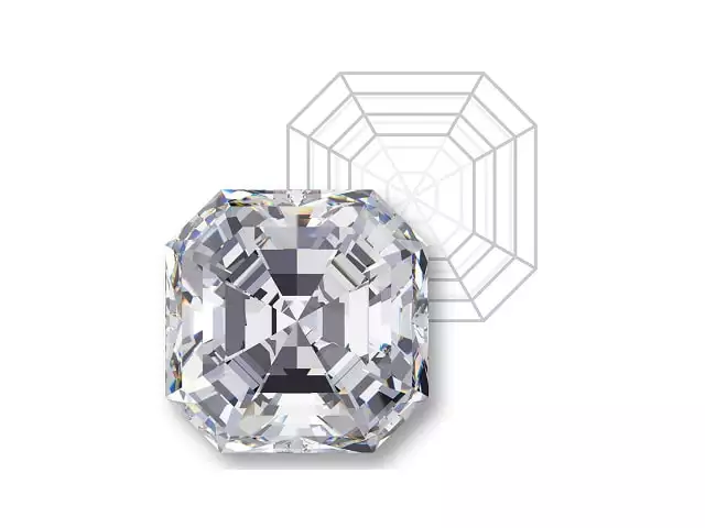 Engagement Rings - Certified Asscher-Cut Diamonds