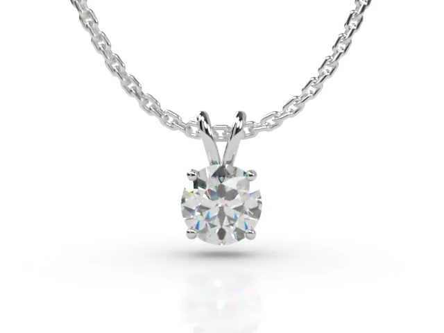 Diamond Pendants Platinum