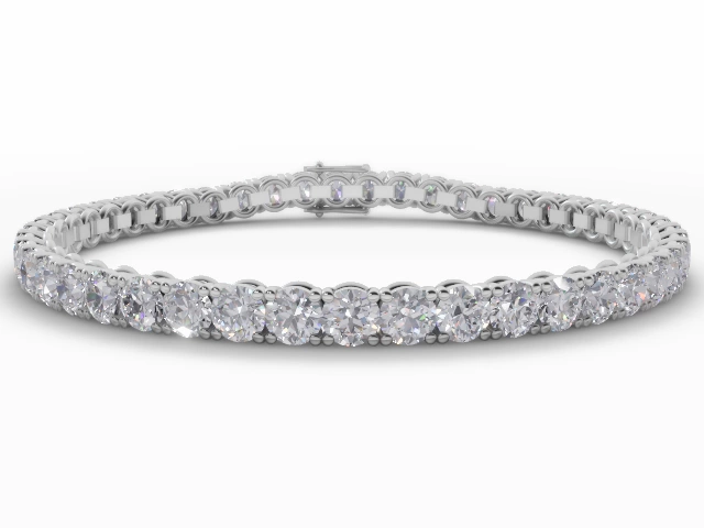 Platinum Diamond Tennis Bracelets