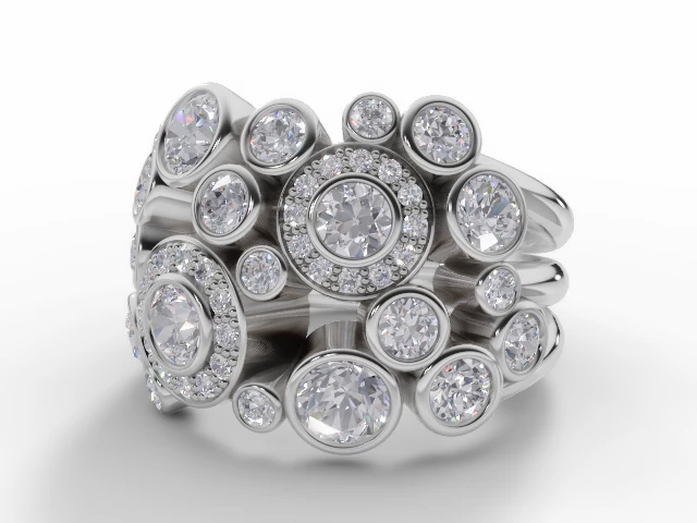 Platinum Bubble Rings