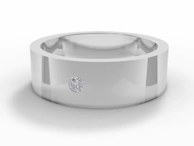 <strong>LUXURY</strong><br />6.0mm. Wide <br />Single Diamond Flat-Court Wedding Ring<br />Round Brilliant-Cut Diamond<br />100% Recycled, Hallmarked Platinum <strong>LUXURY</strong><br />6.0mm. Wide <br />Single Diamond Flat-Court Wedding Ring<br />Round Brilliant-Cut Diamond<br />100% Recycled, Hallmarked Platinum