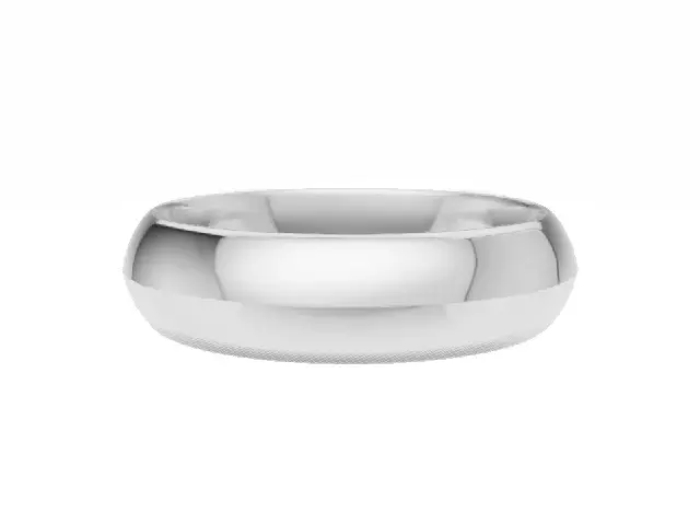 <strong>PREMIERE</strong><br />5.0mm. Wide <br />Plain Polish Knife-Edge Wedding Ring<br /> <br />100% Recycled, Hallmarked 18ct. White Gold <strong>PREMIERE</strong><br />5.0mm. Wide <br />Plain Polish Knife-Edge Wedding Ring<br /> <br />100% Recycled, Hallmarked 18ct. White Gold