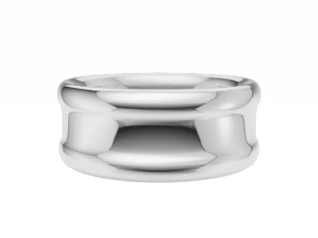 <strong>PREMIERE</strong><br />8.0mm. Wide <br />Plain Polish Concave Wedding Ring<br /> <br />100% Recycled, Hallmarked Platinum <strong>PREMIERE</strong><br />8.0mm. Wide <br />Plain Polish Concave Wedding Ring<br /> <br />100% Recycled, Hallmarked Platinum