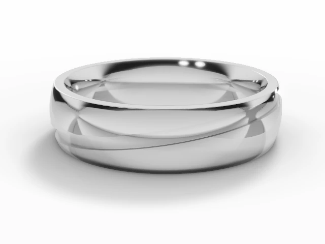 Designer Wedding Ring Choice of Widths 100% Recycled, Hallmarked Platinum