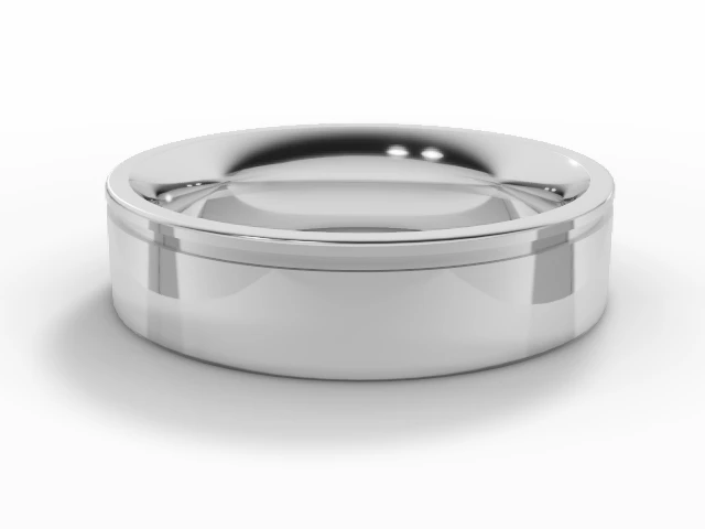 Designer Wedding Ring Choice of Widths 100% Recycled, Hallmarked Platinum