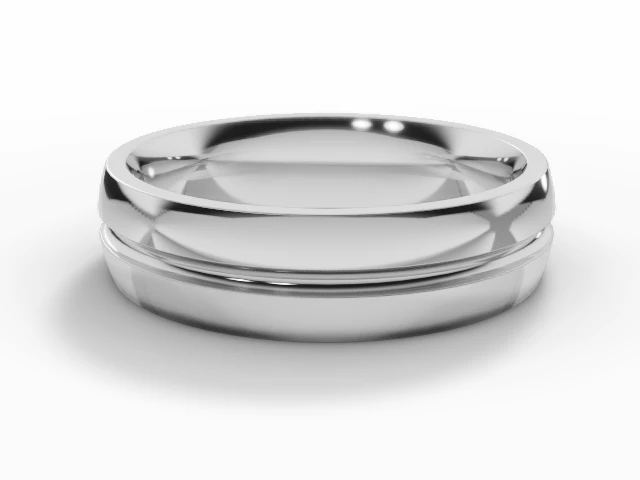 Designer Wedding Ring Choice of Widths 100% Recycled, Hallmarked Platinum