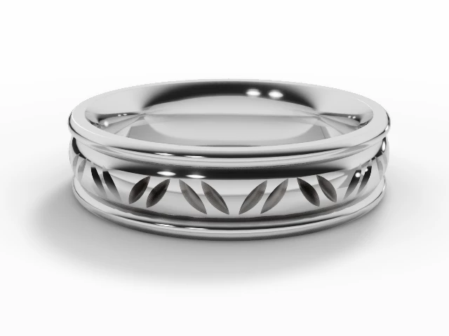 Celtic Wedding Ring Choice of Widths 100% Recycled, Hallmarked Platinum