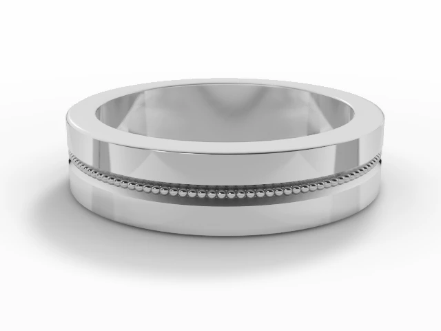 Designer Wedding Ring Choice of Widths 100% Recycled, Hallmarked Platinum