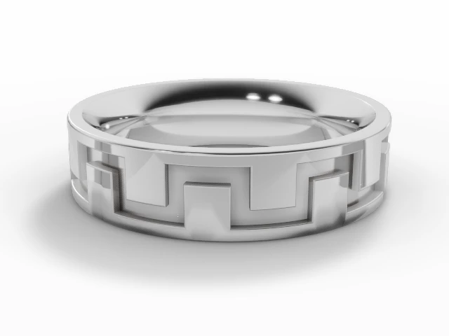 Designer Wedding Ring Choice of Widths 100% Recycled, Hallmarked Platinum