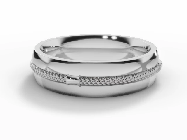 Designer Wedding Ring Choice of Widths 100% Recycled, Hallmarked Platinum