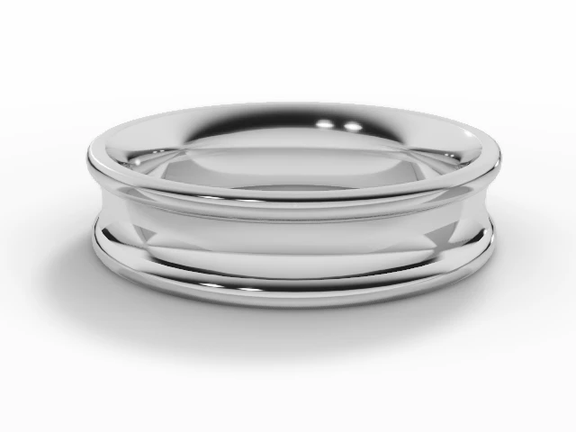 Designer Wedding Ring Choice of Widths 100% Recycled, Hallmarked Platinum