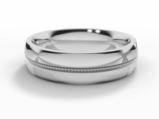 Designer Wedding Ring Choice of Widths 100% Recycled, Hallmarked Platinum