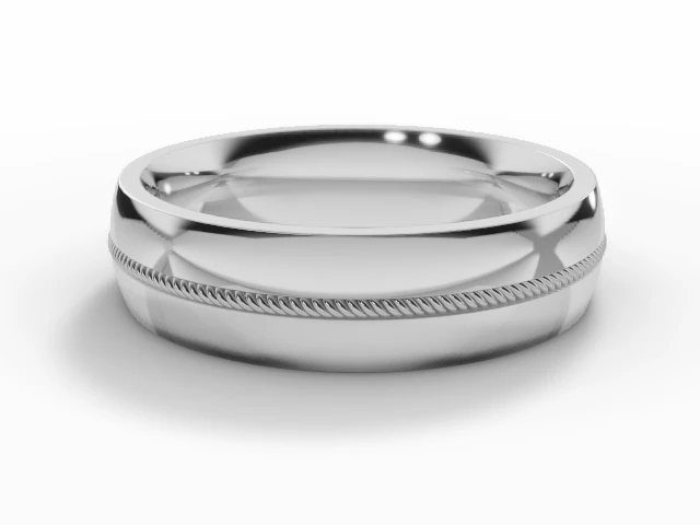 Designer Wedding Ring Choice of Widths 100% Recycled, Hallmarked Platinum