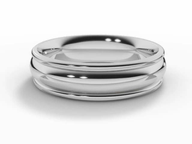 Designer Wedding Ring Choice of Widths 100% Recycled, Hallmarked Platinum