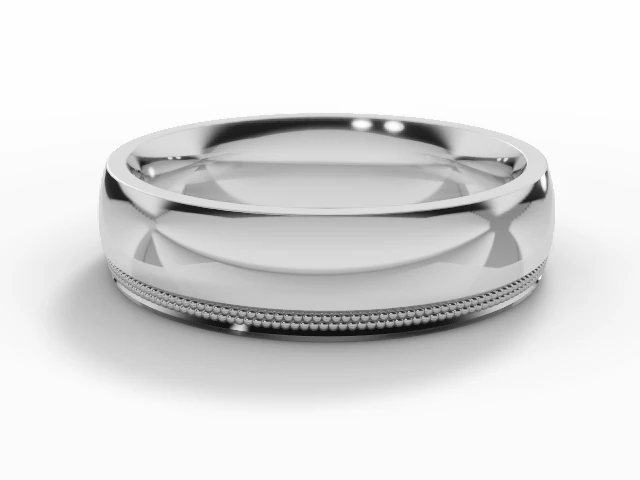 Designer Wedding Ring Choice of Widths 100% Recycled, Hallmarked Platinum