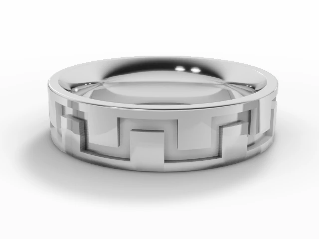 Celtic Wedding Ring Choice of Widths 100% Recycled, Hallmarked Platinum