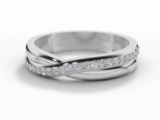 All Diamond 0.20cts. in Platinum All Diamond 0.20cts. in Platinum
