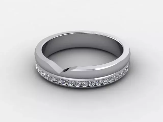 All Diamond 0.24cts. in Platinum All Diamond 0.24cts. in Platinum