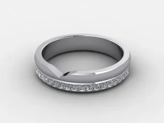 All Diamond 0.23cts. in 18ct. White Gold