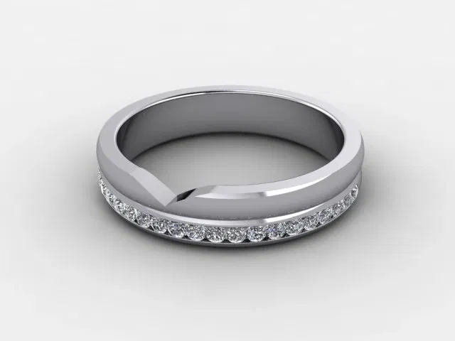 All Diamond 0.24cts. in 18ct. White Gold All Diamond 0.24cts. in 18ct. White Gold