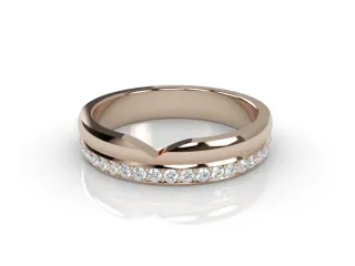 All Diamond 0.23cts. in 18ct. Rose Gold