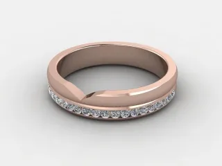 All Diamond 0.24cts. in 18ct. Rose Gold