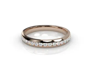 0.50cts. Full 18ct Rose Gold wedding Ring