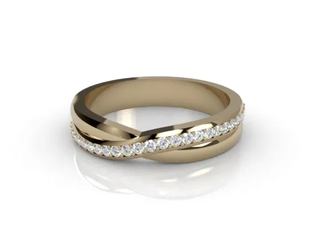All Diamond 0.20cts. in 18ct. Yellow Gold All Diamond 0.20cts. in 18ct. Yellow Gold
