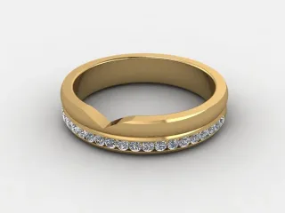 All Diamond 0.24cts. in 18ct. Yellow Gold