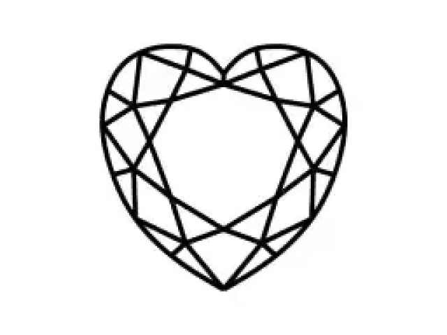 Loose Diamond<br />Certified  Heart-Shape Diamond <br />