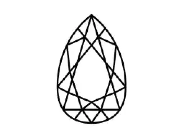 Loose Diamond<br />Certified  Pear-Shape Diamond <br />