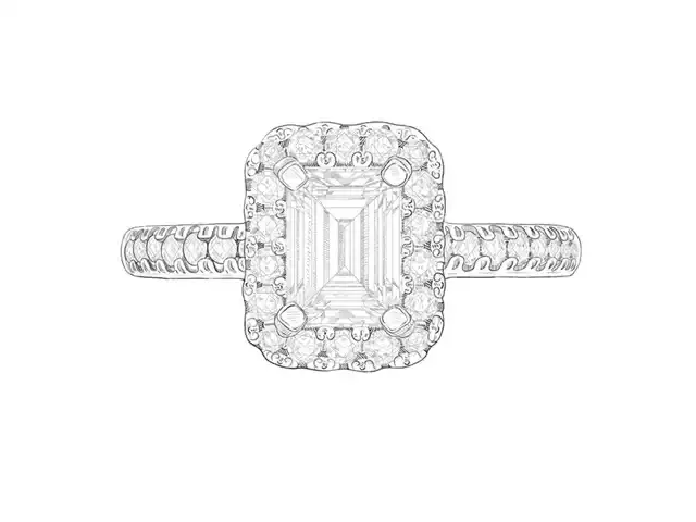 Certified Cushion-Cut Diamond Engagement Rings in Platinum