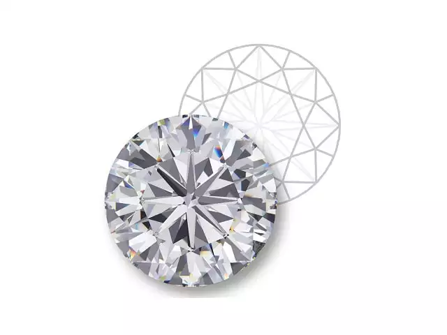 Round diamond