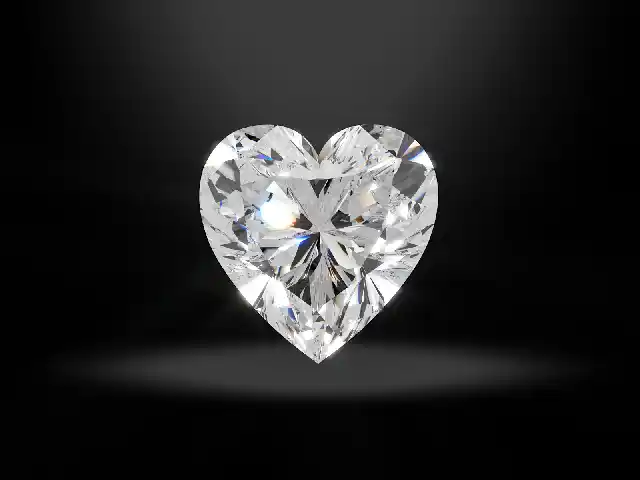 heart shape diamonds